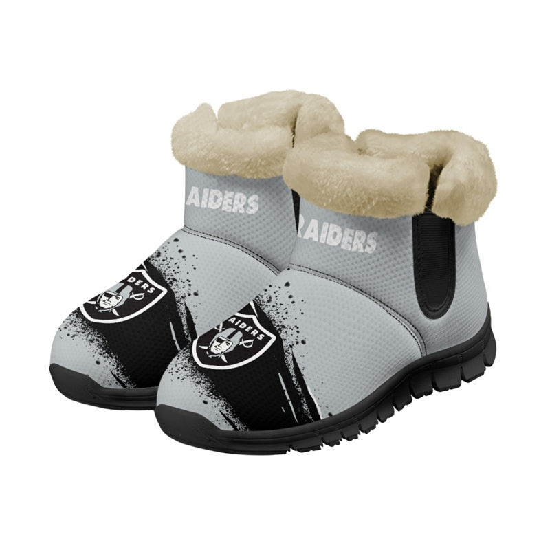 Men's Las Vegas Raiders 2024 Snow Boots/Shoes 001(Pls check description for details)